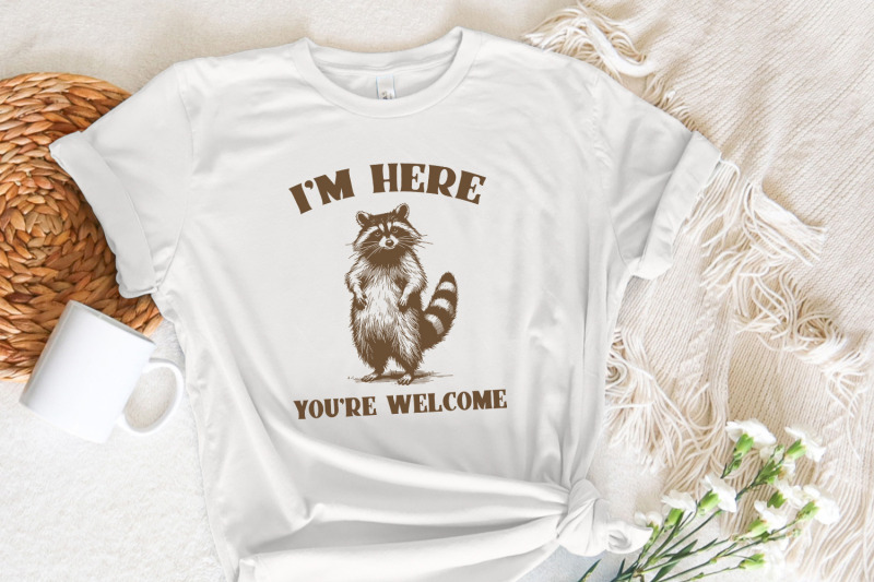 funny-grumpy-raccoon-i-039-m-here-you-039-re-welcome-hand-drawn-instant-download-png-svg-for-cricut-silhouette-sarcastic-racoon-digital-file