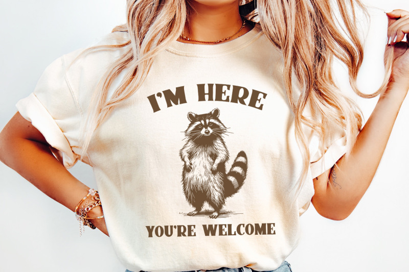 funny-grumpy-raccoon-i-039-m-here-you-039-re-welcome-hand-drawn-instant-download-png-svg-for-cricut-silhouette-sarcastic-racoon-digital-file