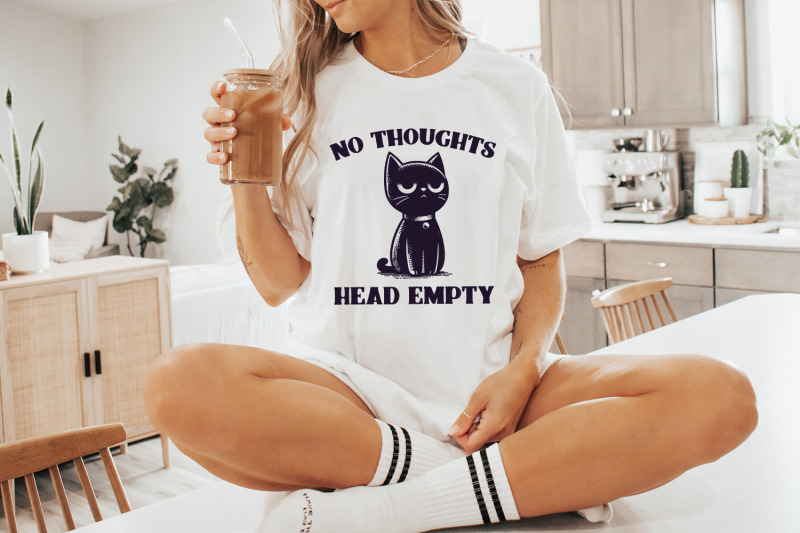 no-thoughts-head-empty-black-cat-kawaii-funny-black-kitty-holographic-digital-download-cat-meme-png