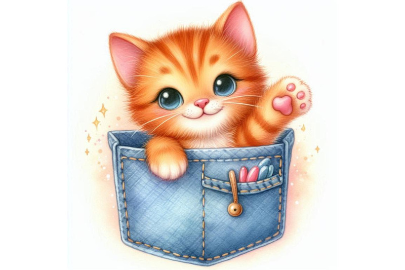 a-bundle-of-a-cute-orange-cat-in-a-pocket