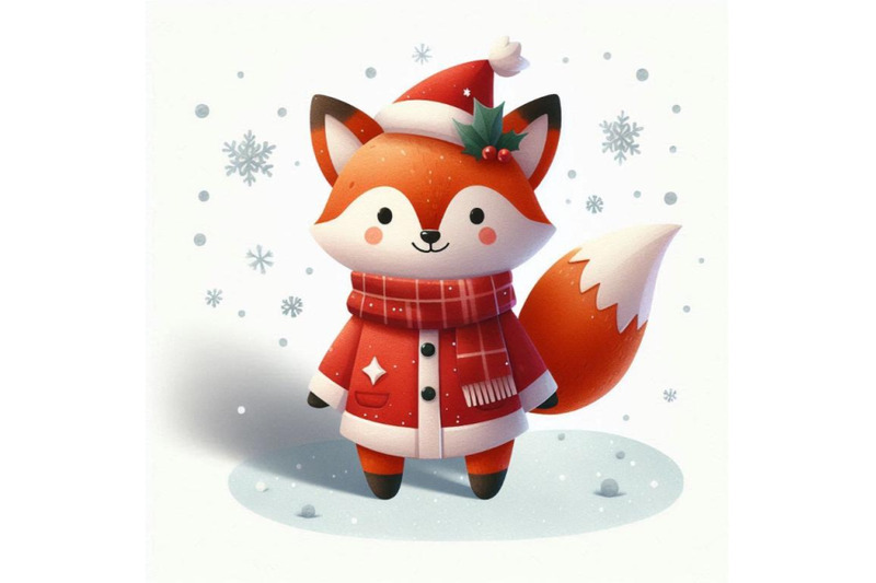 a-bundle-of-vector-cute-christmas-paper-cut