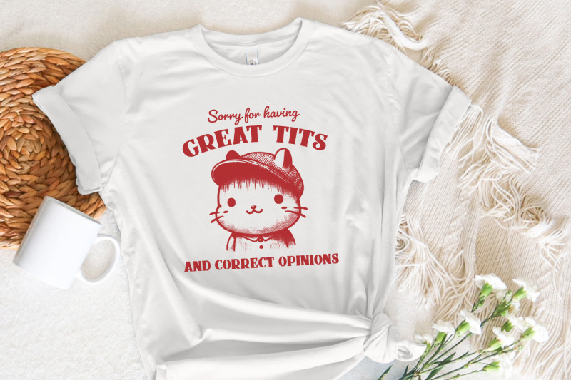 sorry-for-having-great-tits-png-svg-funny-cat-feminism-meme-sarcastic-vintage-animal-instant-download-strong-woman-design