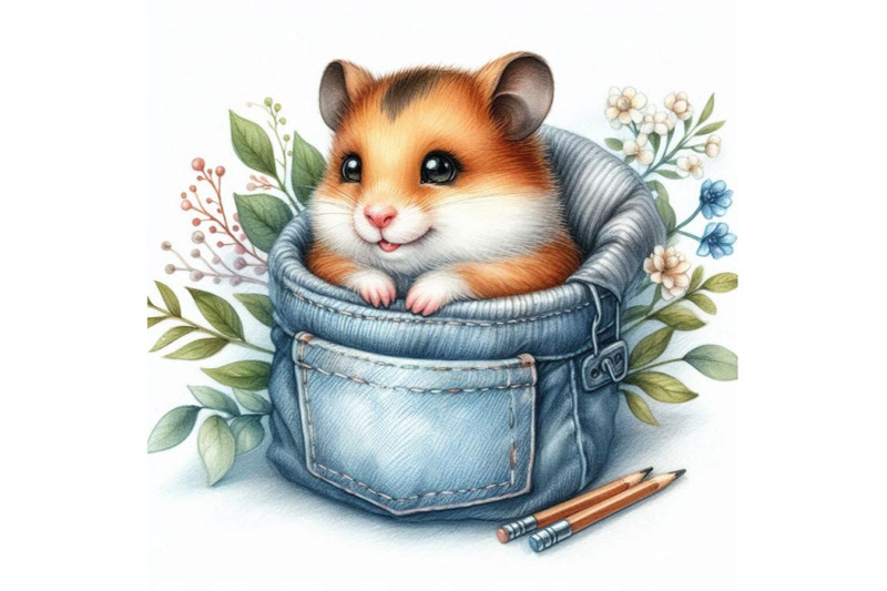 a-bundle-of-a-cute-hamster-in-a-pocket