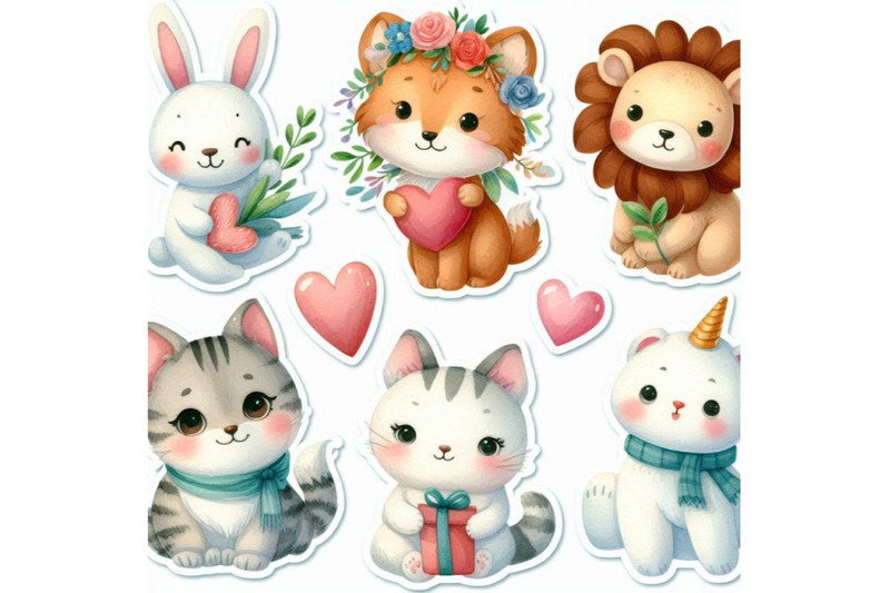 a-bundle-of-cute-animal-stickers