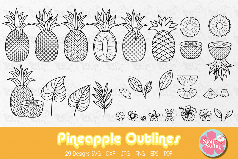 pineapple-outline-svg-fruit-svg-clipart-summer-svg-food-clipart