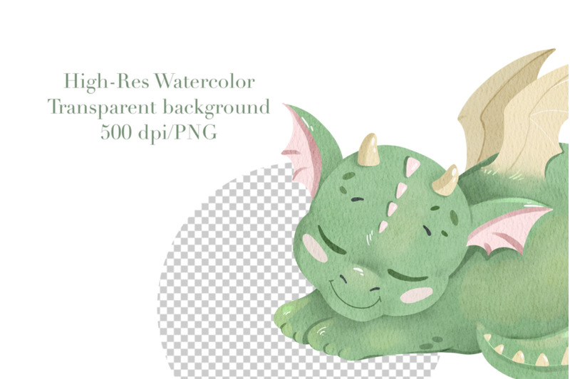 watercolor-dragons-clipart-cute-green-dragon-png-fantasy-art