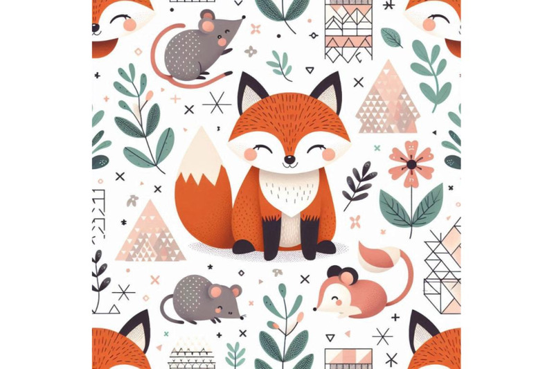 a-bundle-of-little-lovely-fox-with-mouse