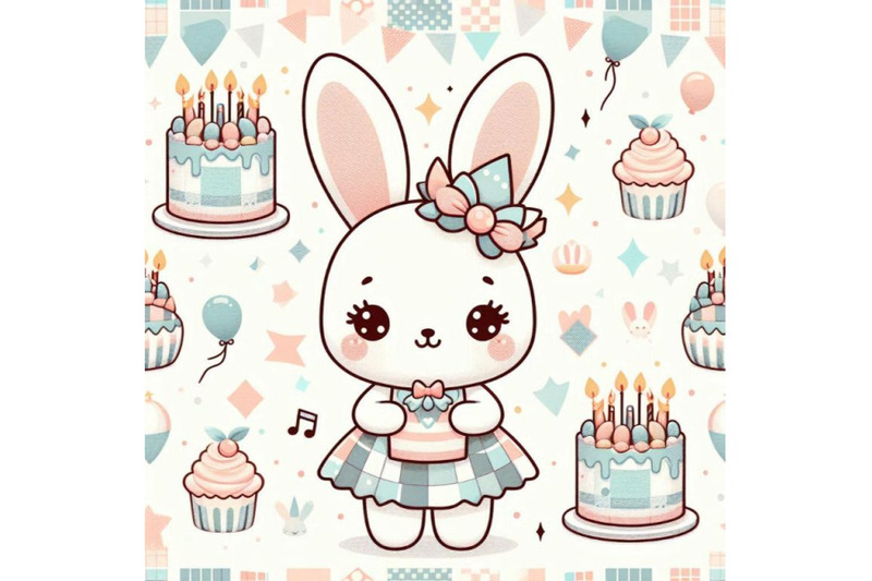 a-bundle-of-cute-little-bunny-girl-with-cake