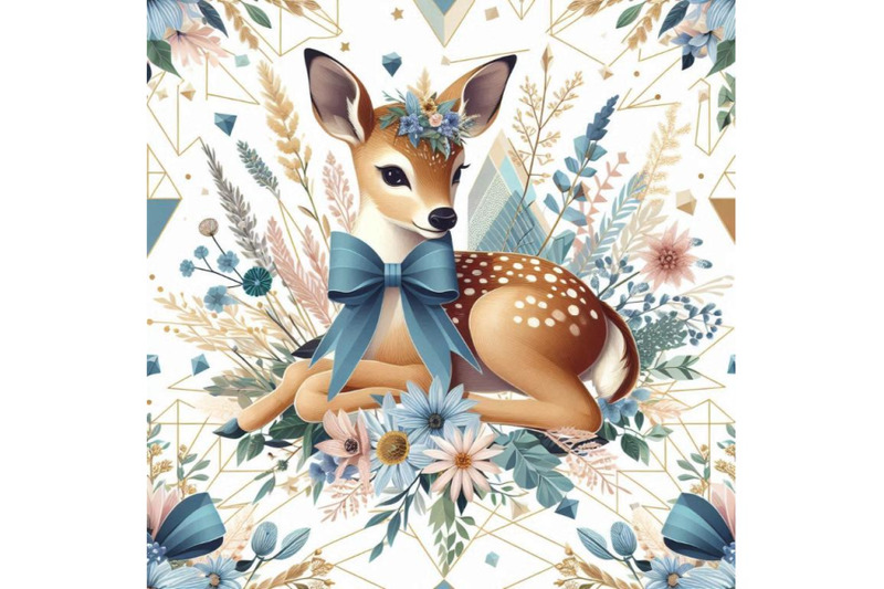 a-bundle-of-baby-deer-with-the-blue-ribbon-s