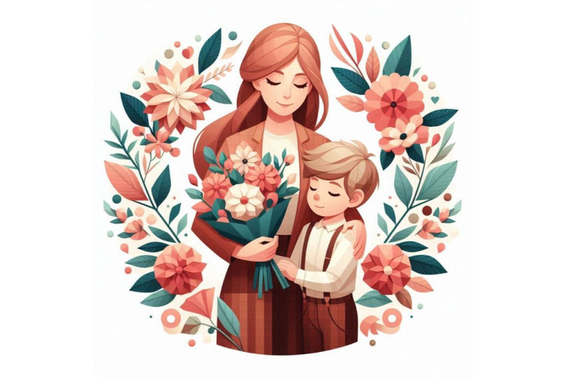 a-bundle-of-mom-and-child-boy-with-flower-f