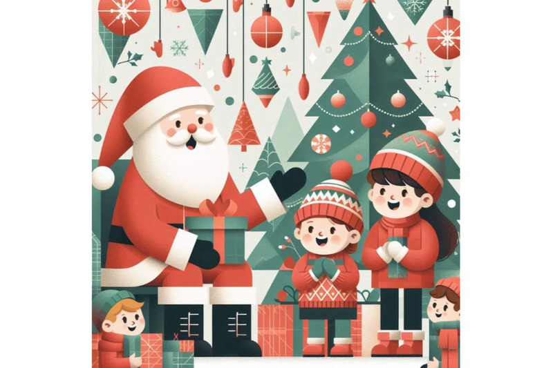 a-bundle-of-kids-meet-santa-during-christma