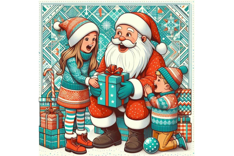 a-bundle-of-kids-meet-santa-during-christma