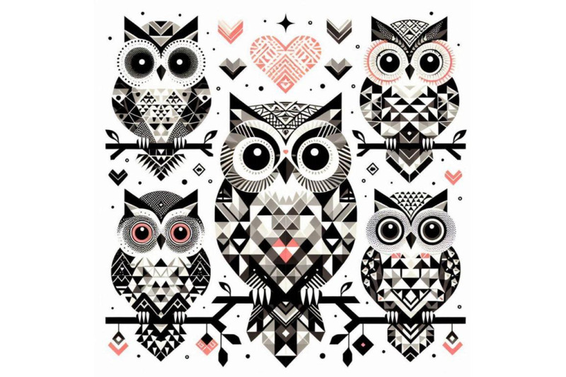 a-bundle-of-owls-in-love-sitting-on-branch