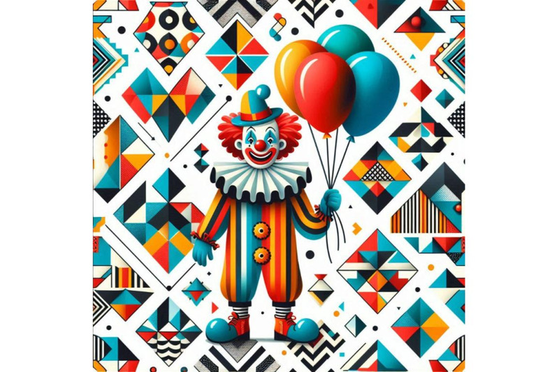 a-bundle-of-funny-clown-with-ballons