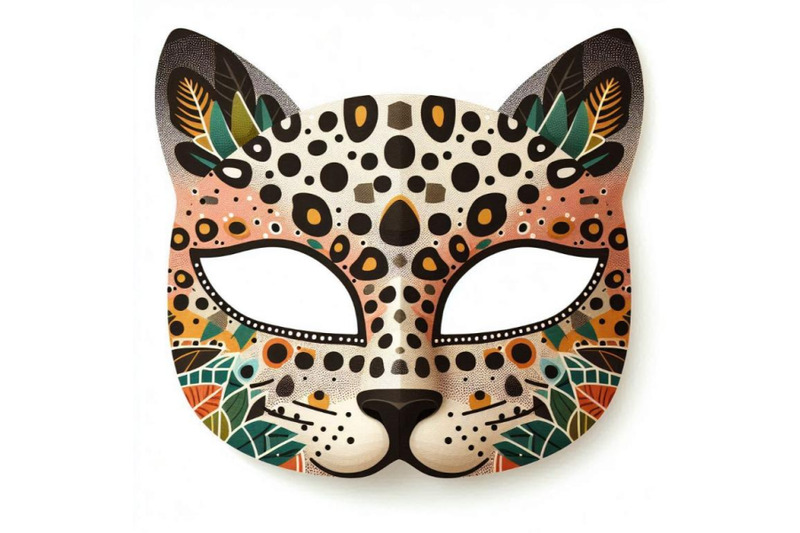 a-bundle-of-spotty-leopard-mask-cutout-ma