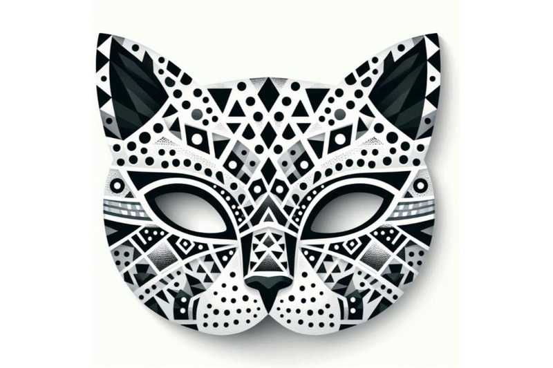 a-bundle-of-spotty-leopard-mask-cutout-ma