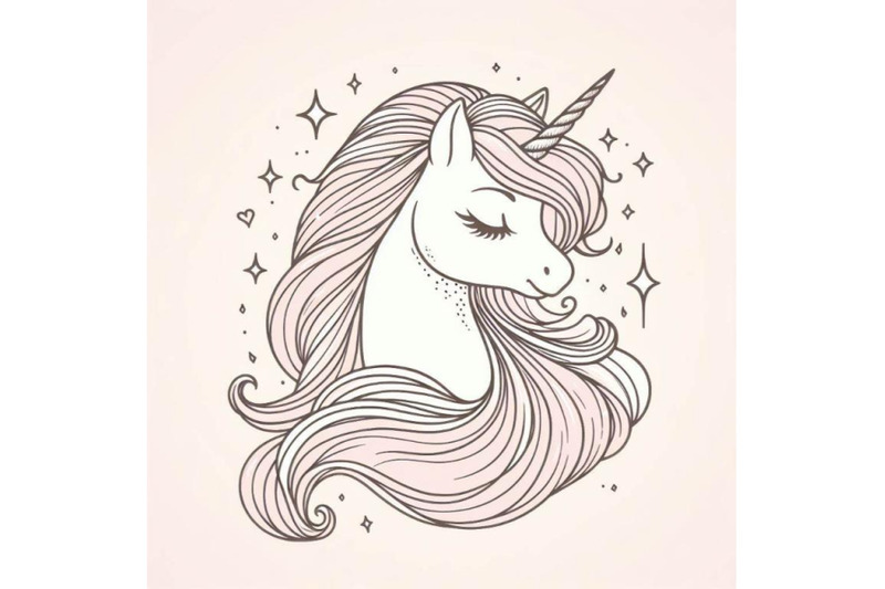 portrait-of-cute-unicorn