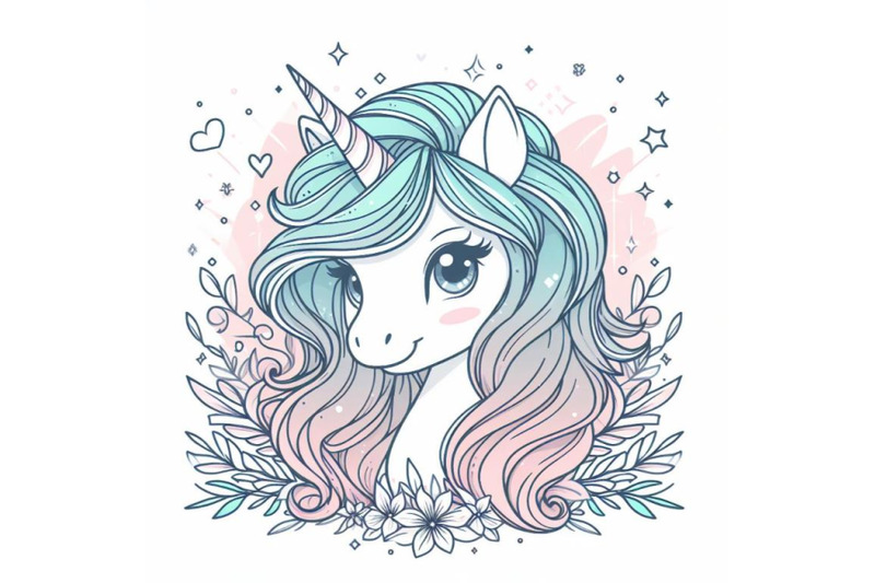 portrait-of-cute-unicorn