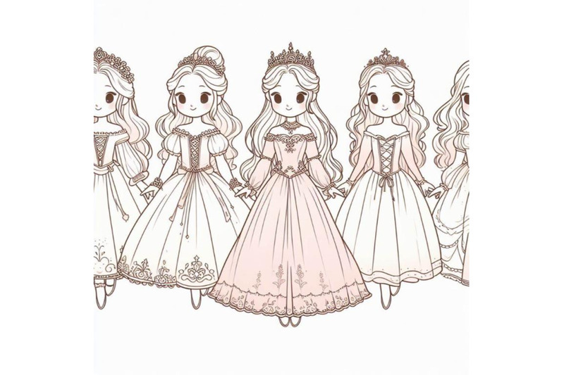 princess-in-different-costumes