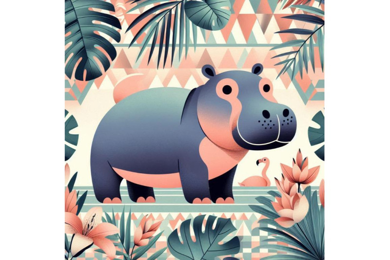 a-bundle-of-tropical-summer-hippo