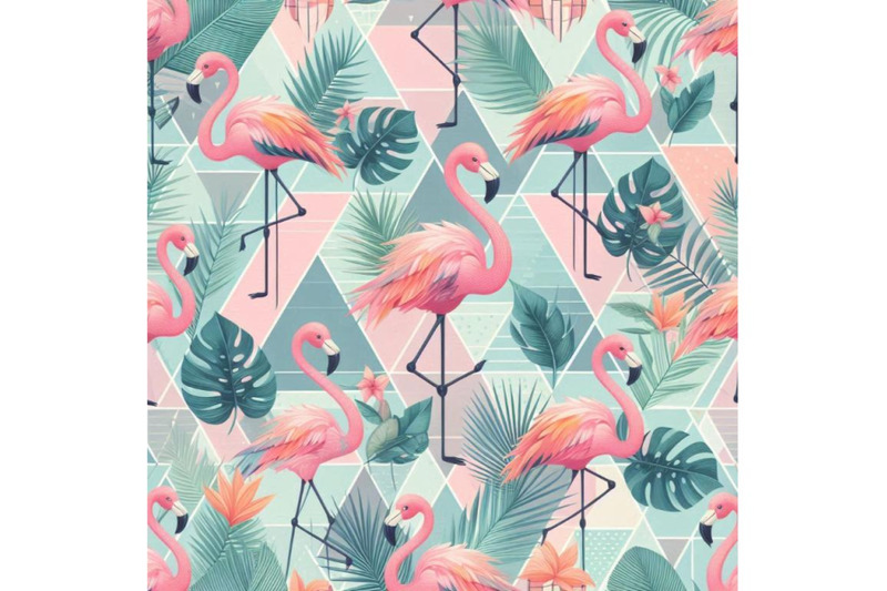 a-bundle-of-cute-flamingo-with-tropical-summ