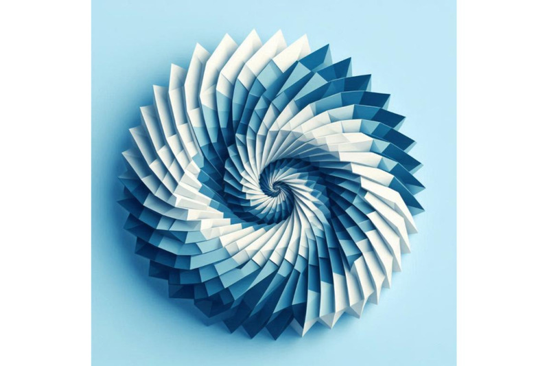 a-bundle-of-helix-spiral-on-blue