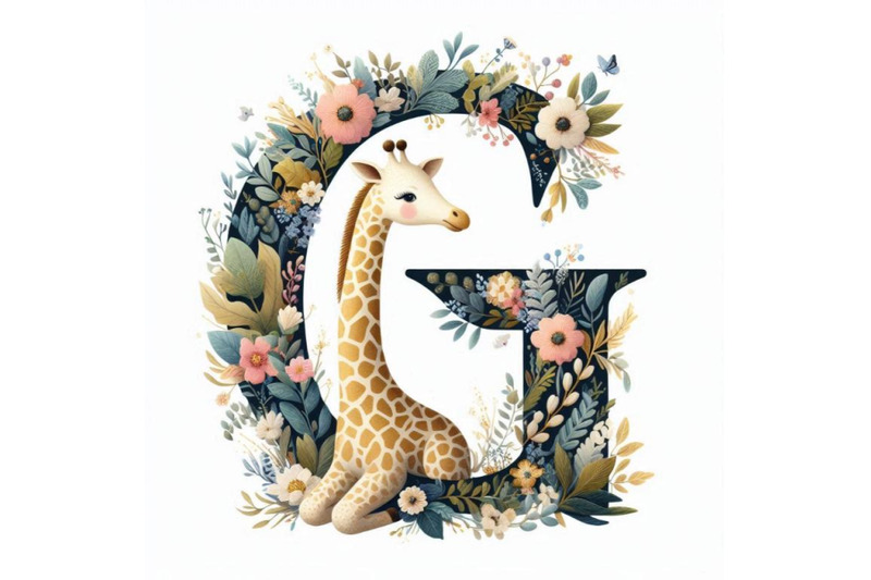 a-bundle-of-alphabet-g-with-giraffe