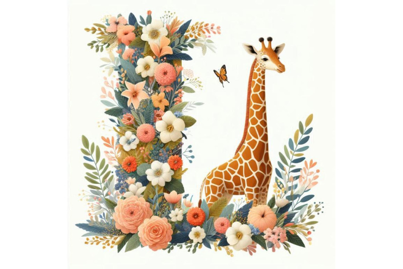 a-bundle-of-alphabet-i-with-giraffe