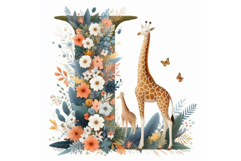 a-bundle-of-alphabet-i-with-giraffe