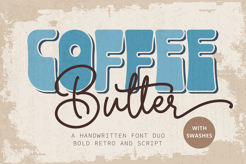 coffee-butter-retro-font-duo