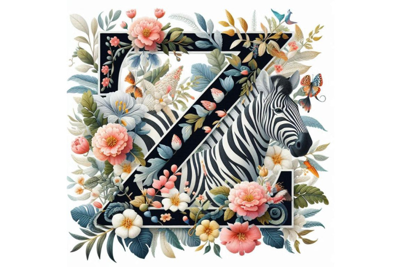 a-bundle-of-alphabet-z-with-zebra