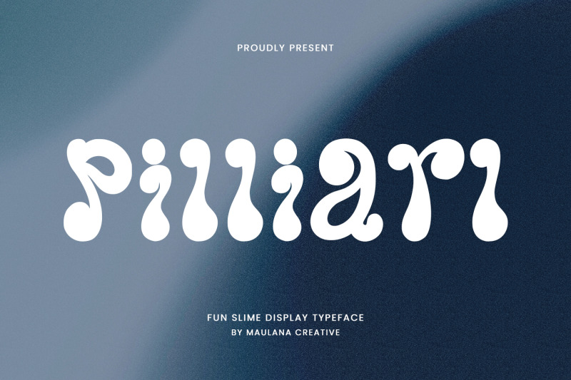 pilliarl-fun-slime-display-font