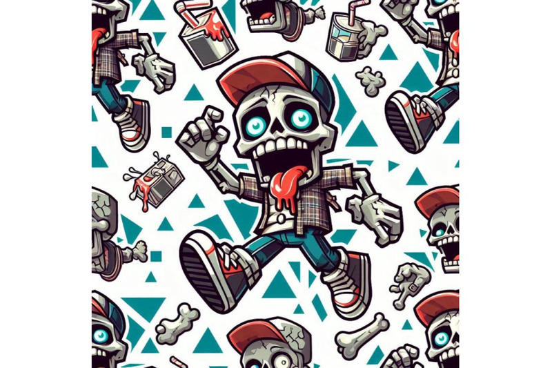 a-bundle-of-cartoon-funny-zombie-character