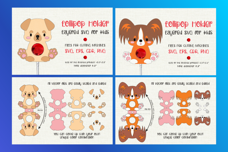 cute-puppy-lollipop-holder-bundle-sucker-holder-templates