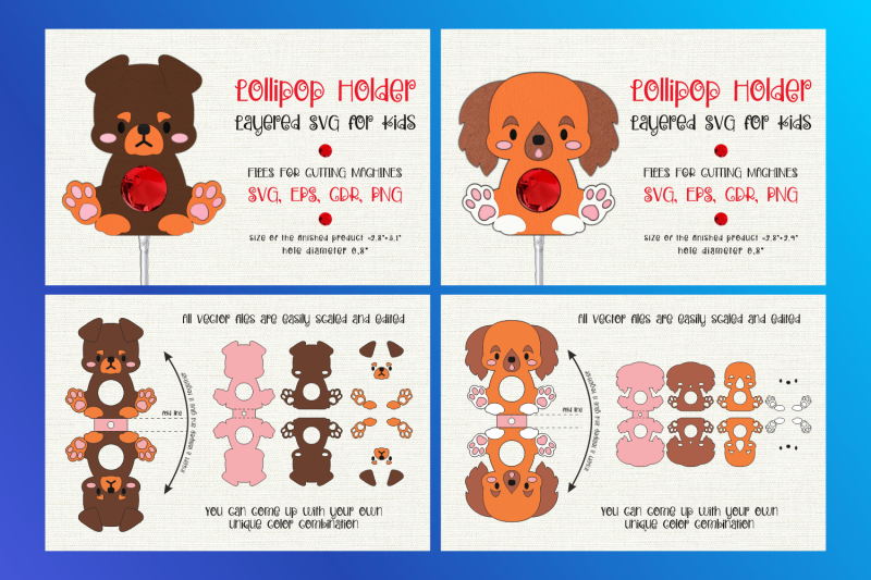 cute-puppy-lollipop-holder-bundle-sucker-holder-templates