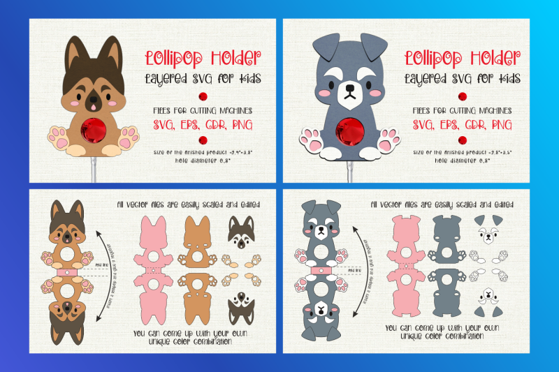 cute-puppy-lollipop-holder-bundle-sucker-holder-templates