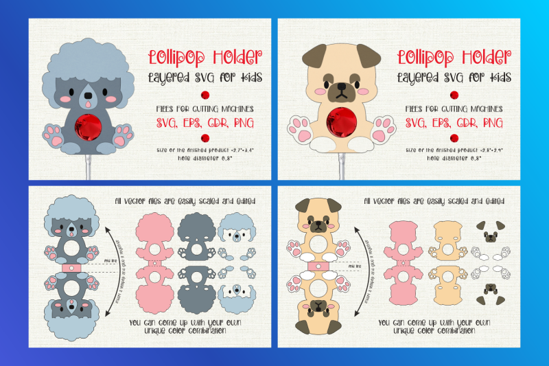 cute-puppy-lollipop-holder-bundle-sucker-holder-templates