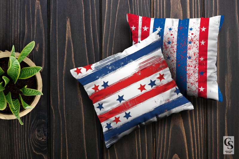 patriotic-stars-and-stripes-seamless-patterns