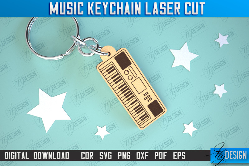 music-keychain-laser-cut-bundle-keychain-inscriptions-gift-idea