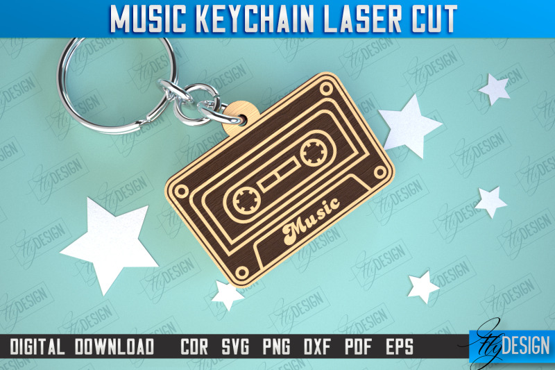 music-keychain-laser-cut-bundle-keychain-inscriptions-gift-idea