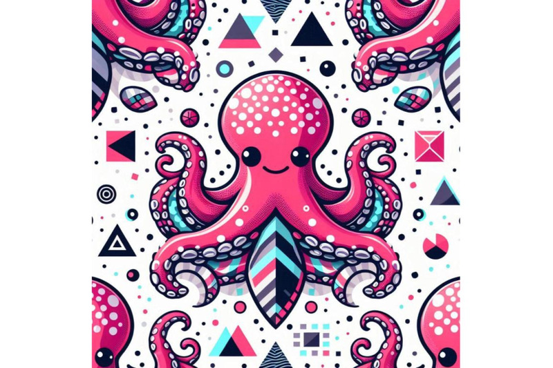 a-bundle-of-a-cartoon-octopus-in-colorful-hue