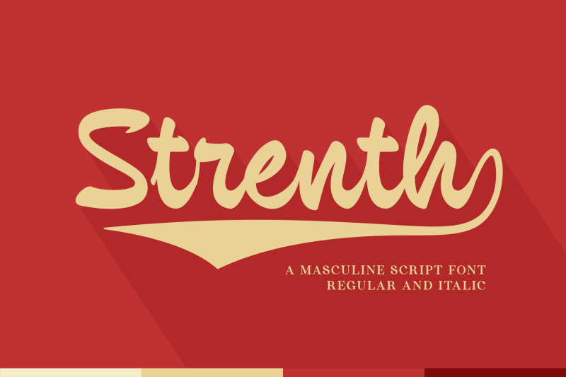 strenth-masculine-script