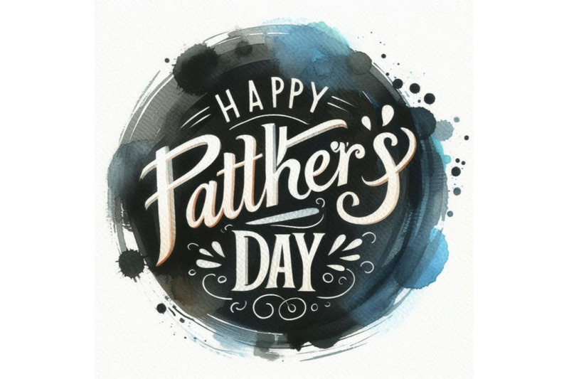 happy-father-s-day-celebrate-card-with-handwritten-lettering