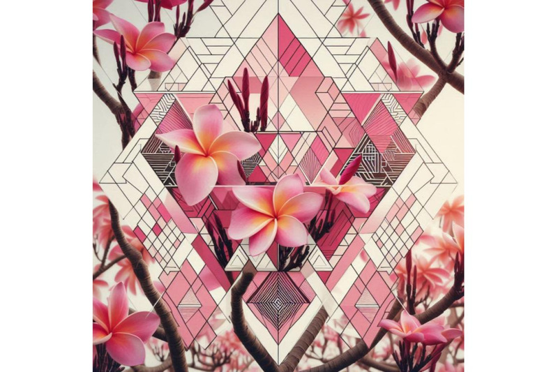 pink-plumeria-flower-in-garden