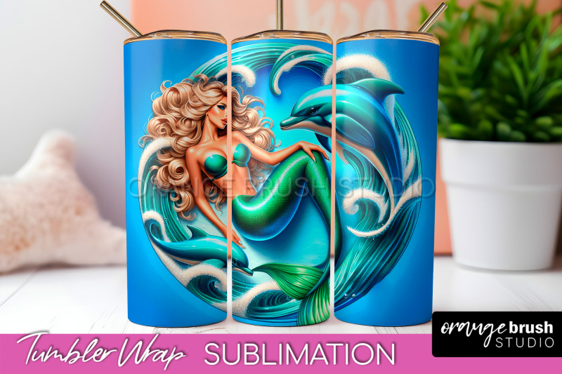 mermaid-tumbler-wrap-beach-tumbler-sublimation