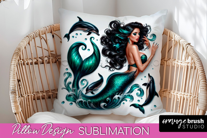 mermaid-pillow-cover-summer-pillow-sublimation