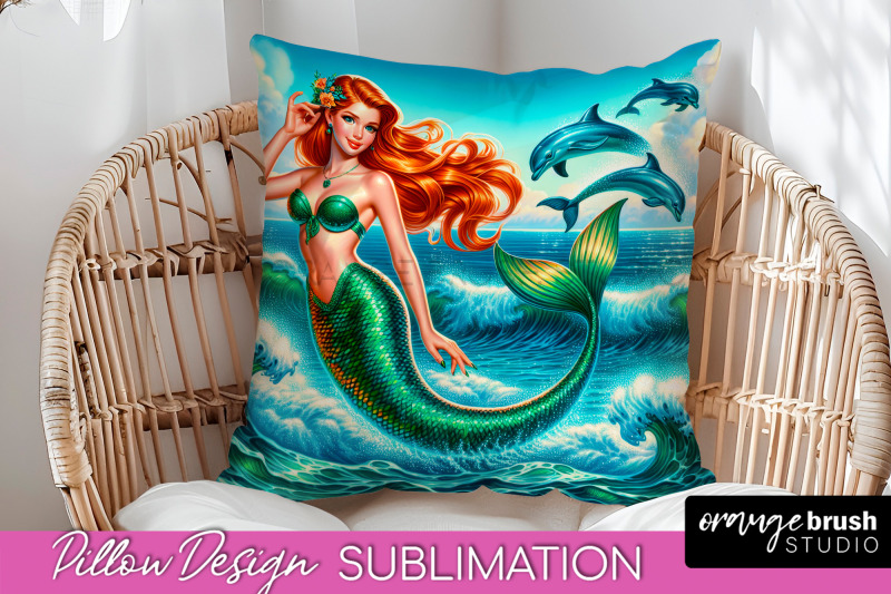 mermaid-pillow-cover-summer-pillow-sublimation