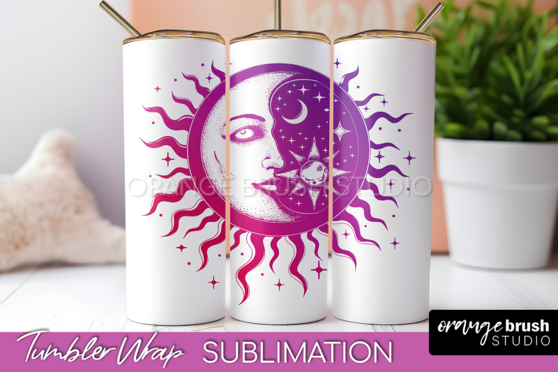 celestial-tumbler-wrap-boho-sublimation-mystical-tumbler