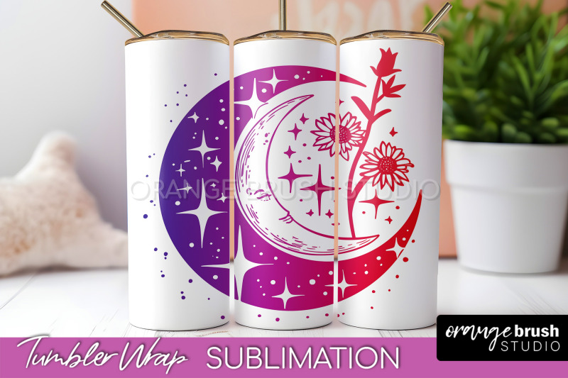 celestial-tumbler-wrap-boho-sublimation-mystical-tumbler