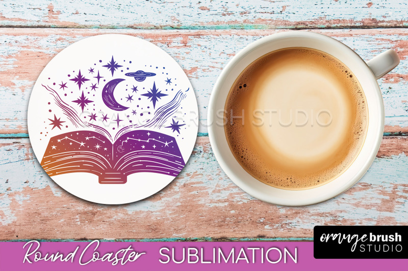 celestial-coaster-sublimation-boho-mystical-round-coaster